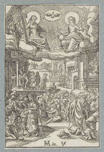 Notre Père qui es aux cieux, que ton nom soit sanctifié - Christoffel van Sichem (II)