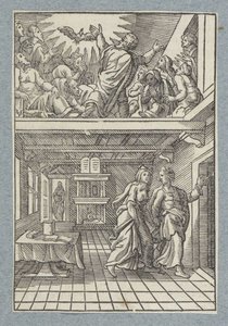 Effusion du Saint-Esprit - Christoffel van Sichem (II)