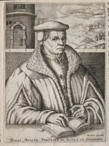 Portrait de Thomas Münzer - Christoffel van Sichem