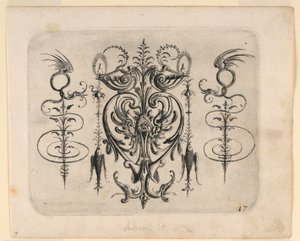 Planche 17, de Neüw Grotteßken Buch (Nouveau Livre de Grotesques)