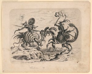 Planche 6, de Neüw Grotteßken Buch (Nouveau livre grotesque)