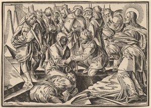 Le Christ annonce à ses disciples le Jugement dernier - Christoph Murer