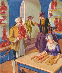 Lebzelter et tireur de cire
