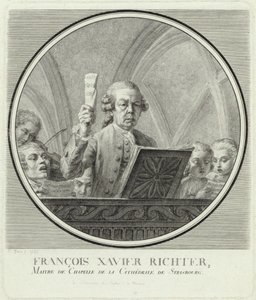 Portrait du compositeur Franz Xaver Richter, 1785