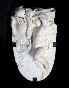 Cartouche (sculpture en marbre)