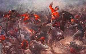 La charge de la cavalerie de Drury Lowe à Kassassin, 28 août
