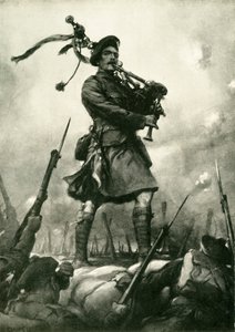 Comment Piper Laidlaw a remporté la Croix de Victoria le 25 septembre 1915, vers 1920