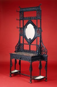 Porte-manteau en fonte de Coalbrookdale