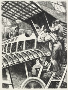 Assemblage de pièces, 1917 - Christopher Richard Wynne Nevinson