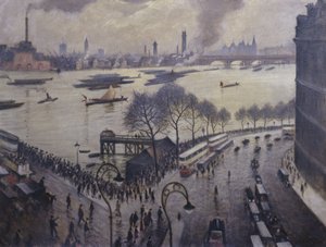 Pont de Blackfriars, Londres, vers 1927