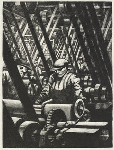 Fabrication du moteur, 1917