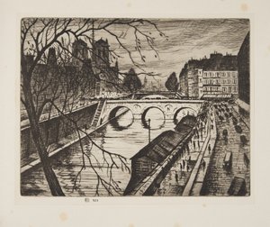 Notre Dame, Les Quais de Paris, pub.1931