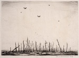 Ce bois maudit, 1918 - Christopher Richard Wynne Nevinson