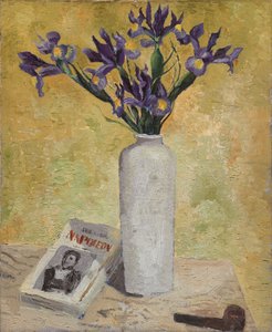 Iris dans un Vase Haut - Christopher Wood