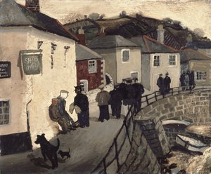 Auberge du Navire, Mousehole - Christopher Wood