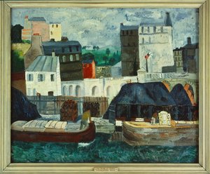 La Seine à Passy, avril-mai 1928