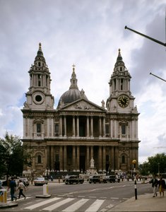 Vue de la cathédrale Saint-Paul conçue par l