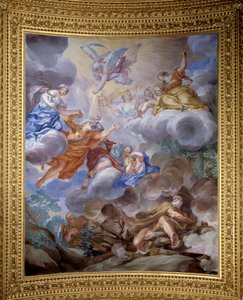 Allégorie de Saturne exaltant la magnificence de la famille Médicis