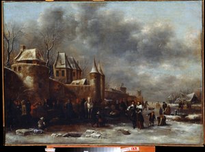 Château au bord de la rivière