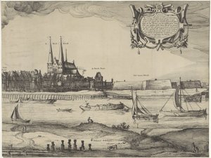 Profil de Deventer (planche IV) - Claes Jansz. Visscher (II) (possibly)