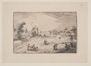 La route vers Leyde, d