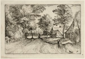Route du village, planche quatre d