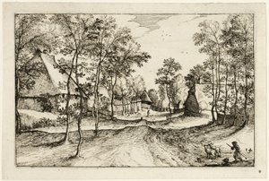 Route du village, planche quatorze d