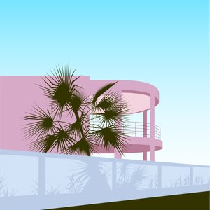 Maison de plage Art Déco