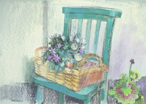 Campanules et marguerites
