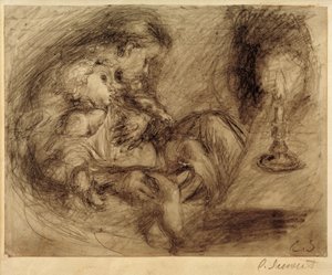 Mère et enfant - Clara Siewert