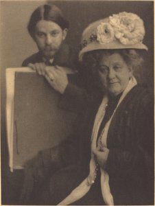 Alvin Langdon Coburn et sa mère