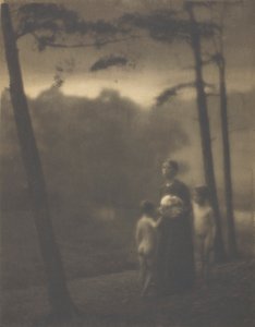 Soirée—Mère et garçons, 1905