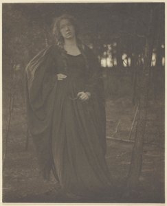 Sans titre [femme dans les bois]