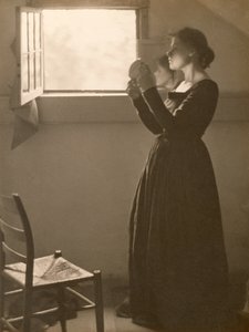 Fille avec un miroir, 1898 - Clarence Henry White