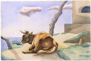 La vache patiente - Clarence Holbrook Carter