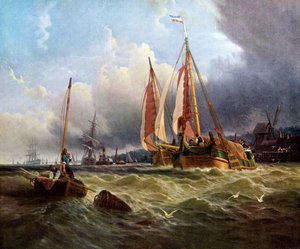 Oude Schelde, Île de Texel, 1862, vers 1920