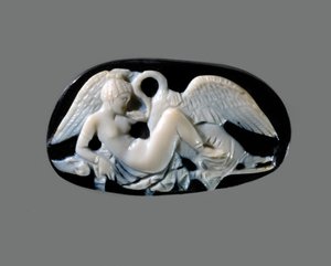 Léda et le cygne Camée, 3e siècle après J.-C.