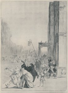 Après le bal costumé, 1920