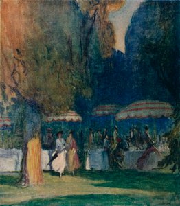 Dans les jardins de Kensington, 1914 - Claude Allin Shepperson