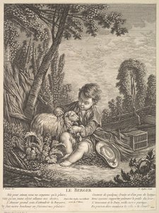 Le Berger, vers 1753