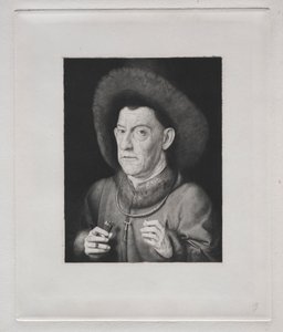 Homme avec un œillet