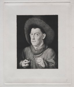 Homme avec un œillet - Claude Ferdinand Gaillard