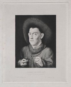 Homme avec un œillet