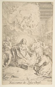 Nativité. Créateurs : Claude Gillot, Jacques Gabriel Huquier - Claude Gillot, Jacques Gabriel Huquier