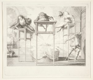 Arlequin esprit follet - Claude Gillot