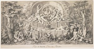 Festival de Faune, Dieu des Forêts, vers 1740