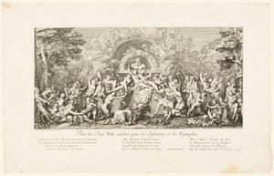 Fête du dieu Pan, célébrée par les Sylvains