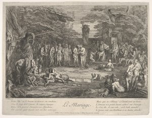 Le Mariage: dans une forêt, un vieux satyre marie les fiancés
