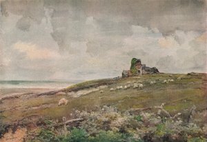 Une vieille ruine dans le Suffolk