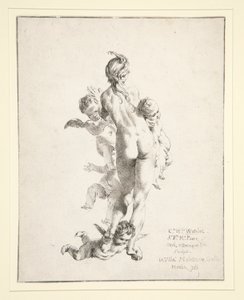 Sans titre (nu féminin avec putti)